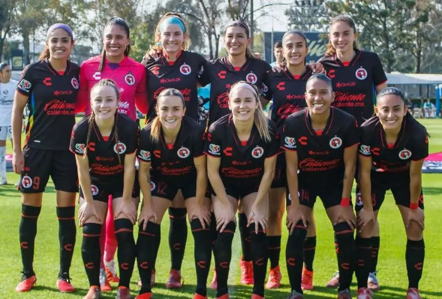 Equipo femenil de Xolas
