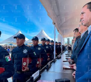 Graduación de agentes de Seguridad Pública