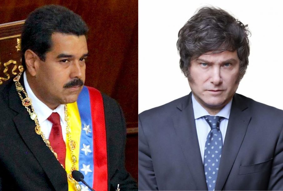 Conflicto verbal entre Javier Milei vs Nicolás Maduro se intensifica