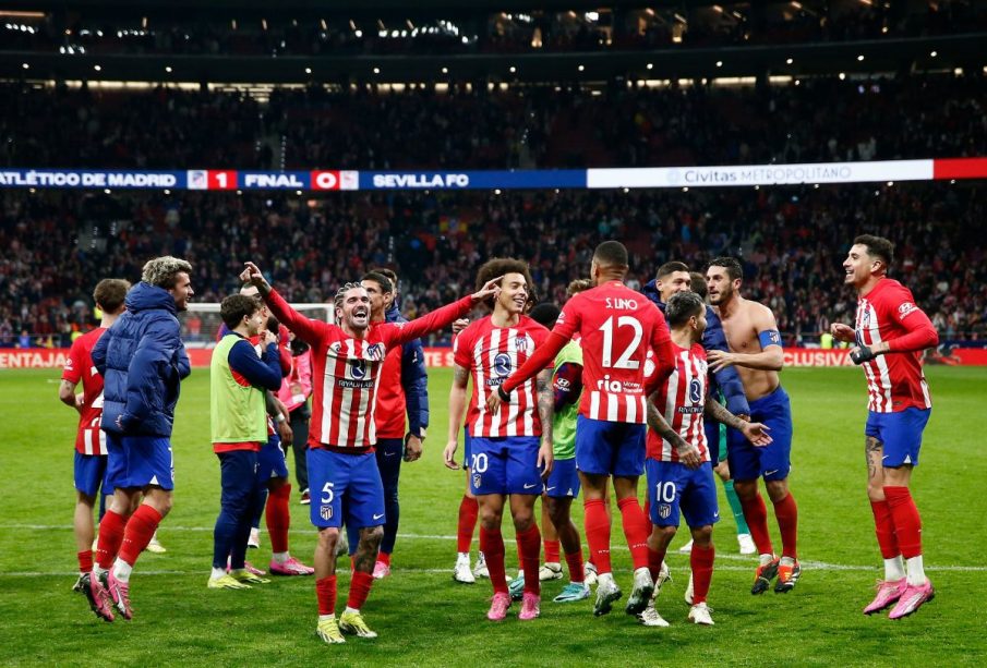 Jugadores del Club Atlético de Madrid