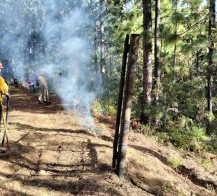 Se debe estar prevenido ante posiblles incendios forestales durante la temporada de estiaje