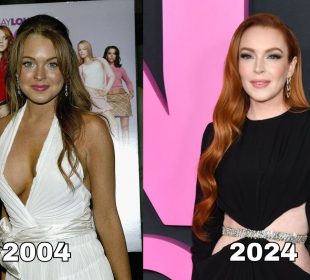 Lindsay Lohan en premiere de Mean Girls