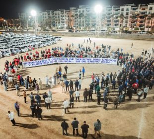 Manifestación de taxistas