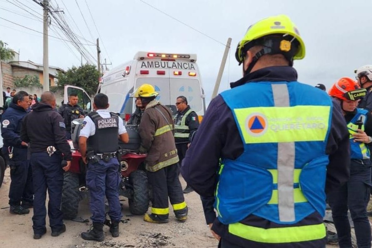 Tras explosión de pirotecnia, menor pierde una pierna