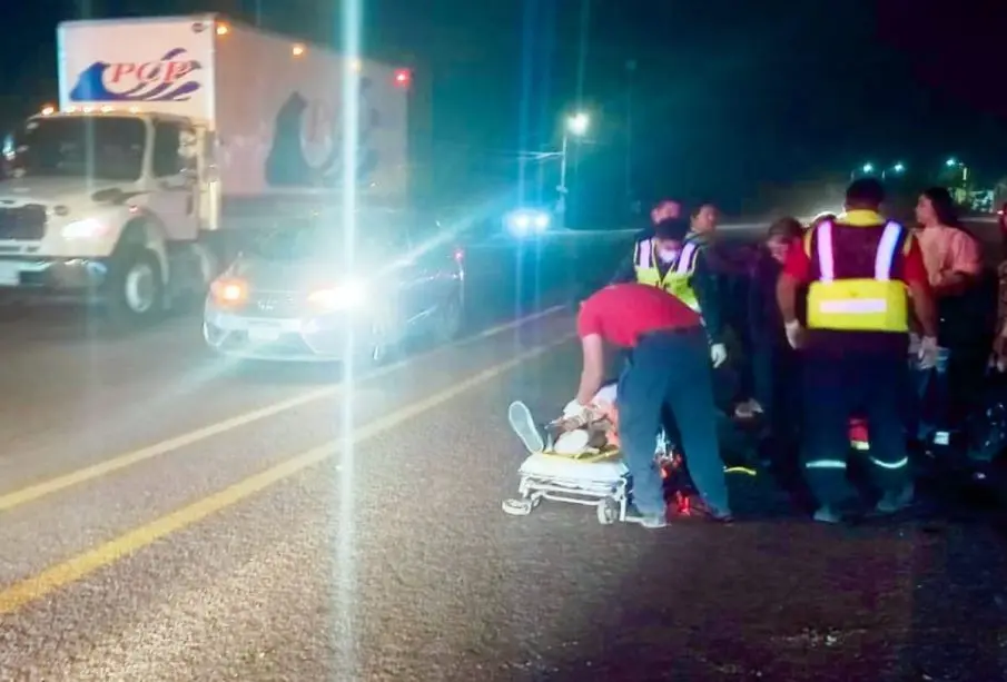 Motociclista atropellado en El Centenario