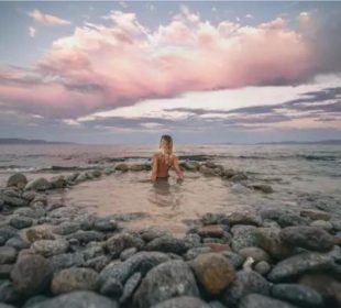 Una maravilla natural, playa Agua Caliente