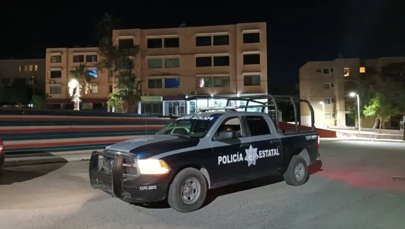 Policía municipal en zona turística de Los Cabos