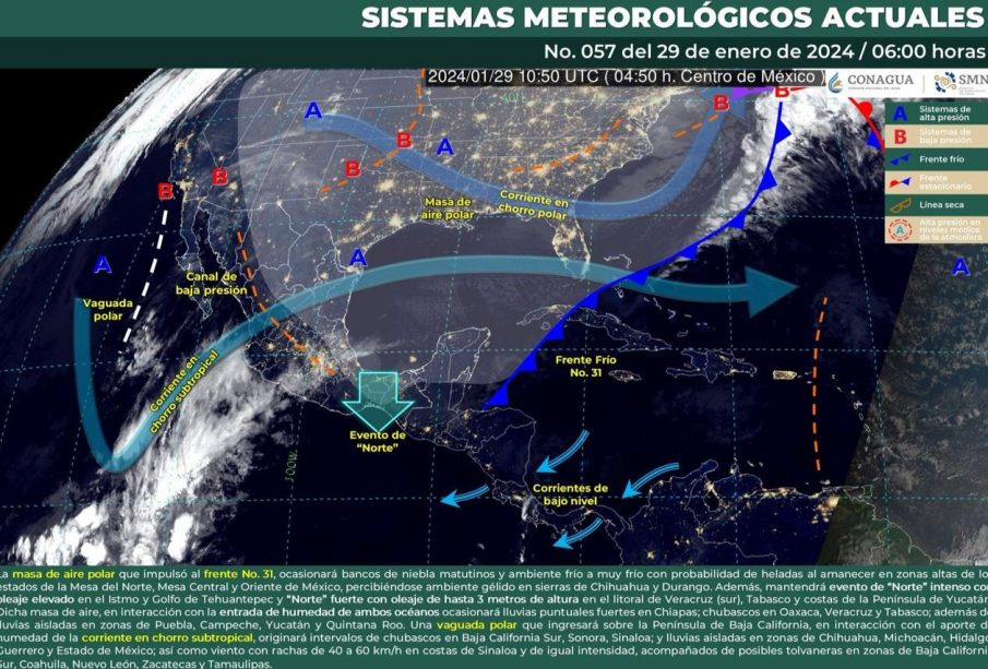 Se pronostican lluvias en Los Cabos