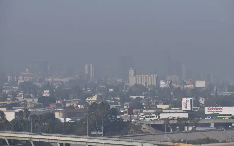 Tijuana con mala calidad de aire