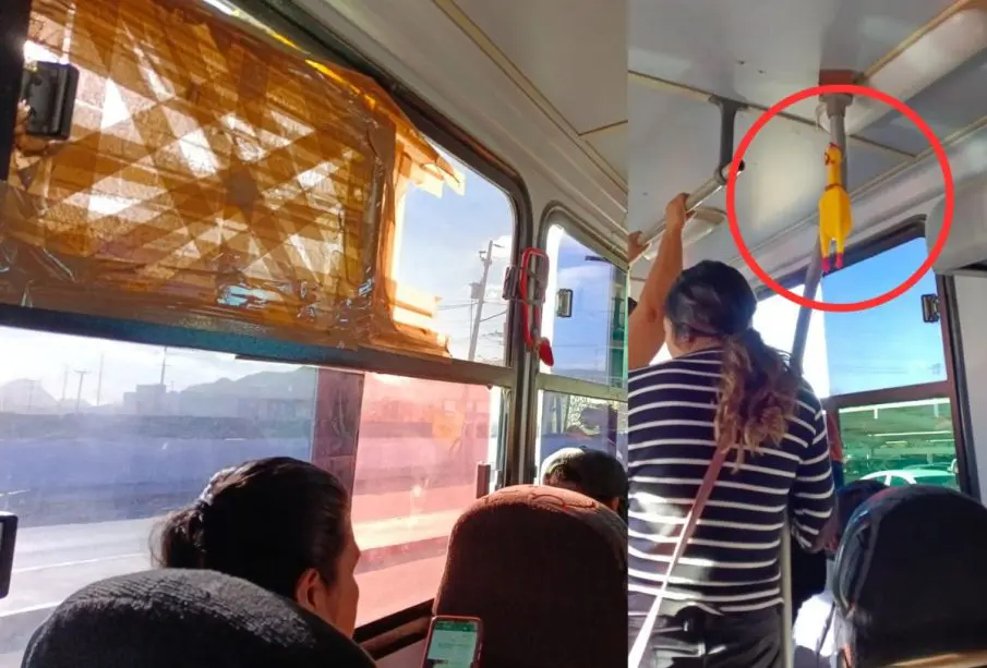 Unidad de transporte sin ventana ni timbre
