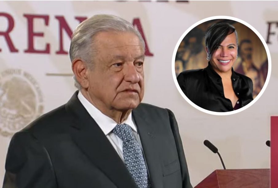 AMLO y la diputada Salma Luévano