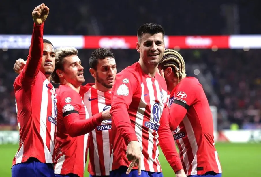 Atlético de Madrid en competencia