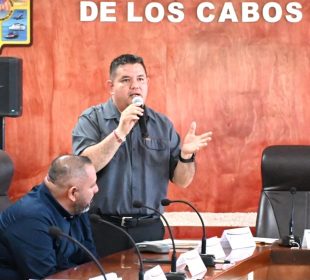 Autoridades del INDEM en Los Cabos