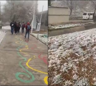 Nevadas en Coahuila.