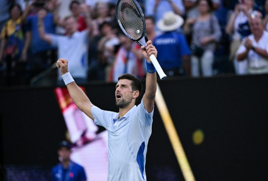 Djokovic en el Abierto de Australia