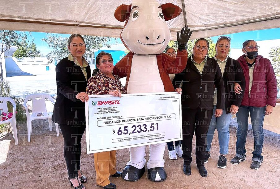 Evento de donación a fundación