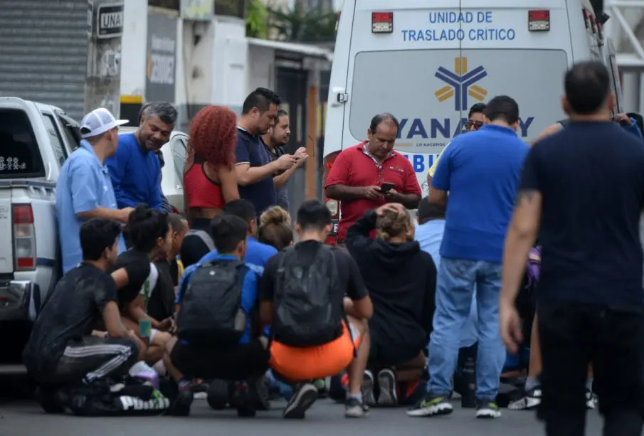Disturbios en Ecuador