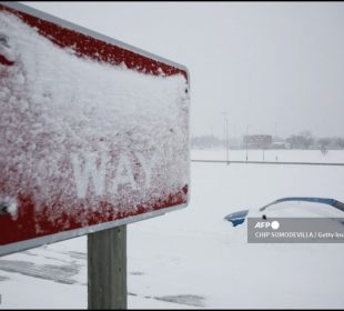 Tormenta invernal en Estados Unidos.