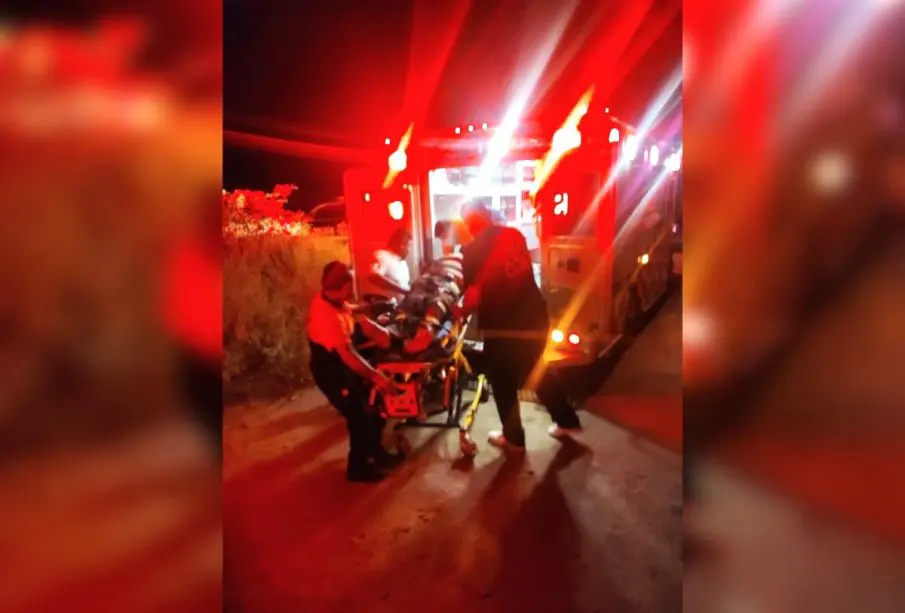 Motociclista sufre daños en La Paz