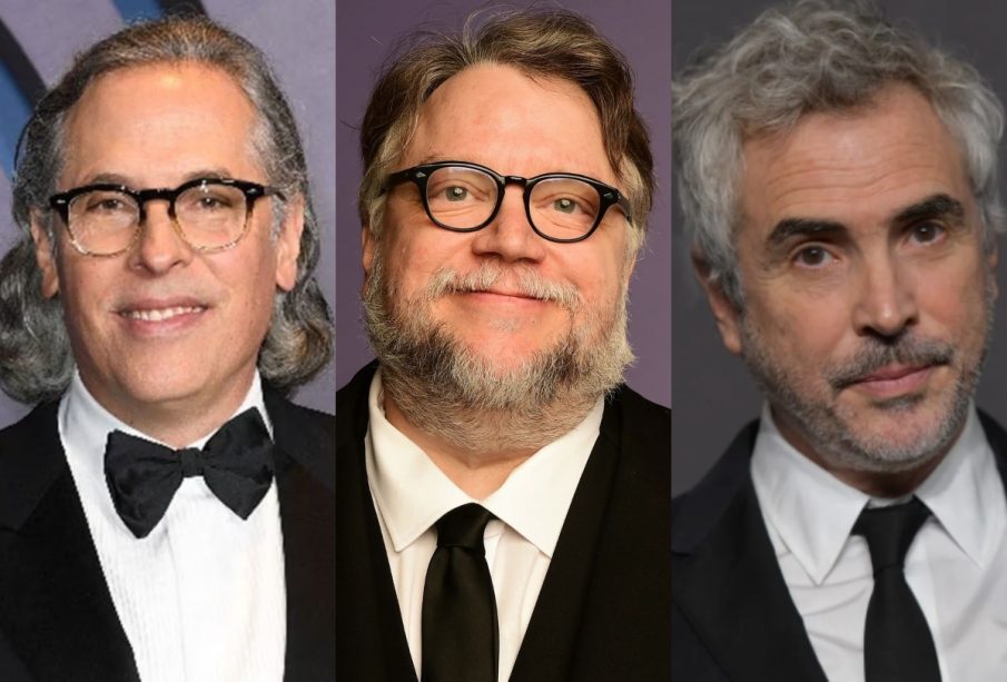 Rodrigo Prieto, Guillermo del Toro y Alfonso Cuarón