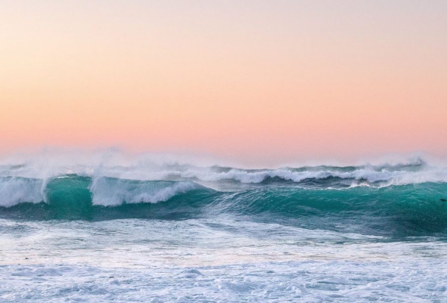 Olas de mar.