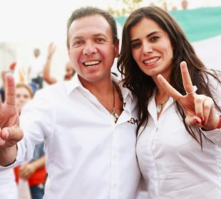 Pablo Lemus y Verónica Delgadillo
