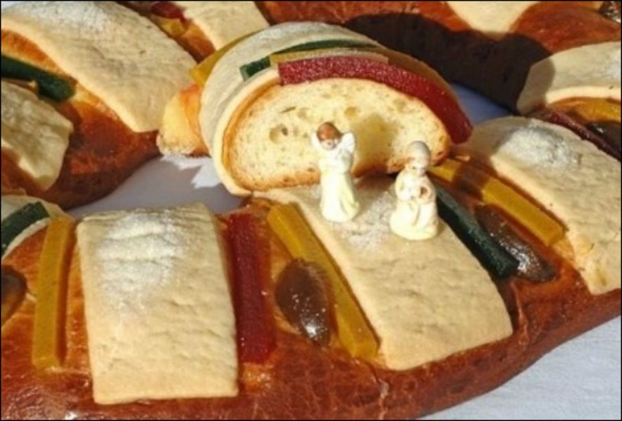 Rosca de reyes.