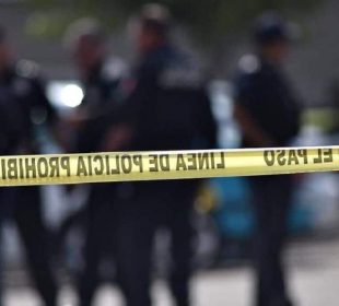 Policías en el lugar de los hechos