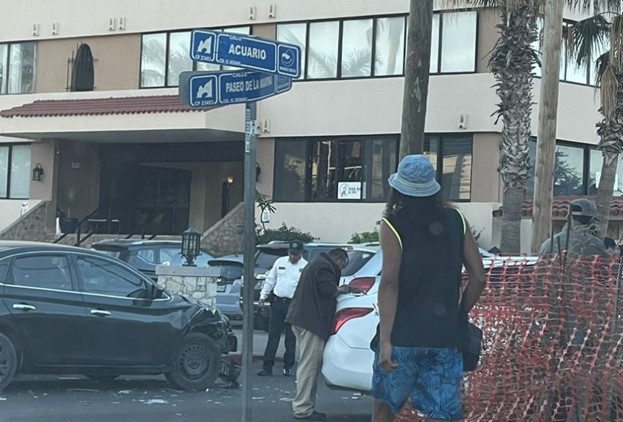 Accidente centro Cabo San Lucas