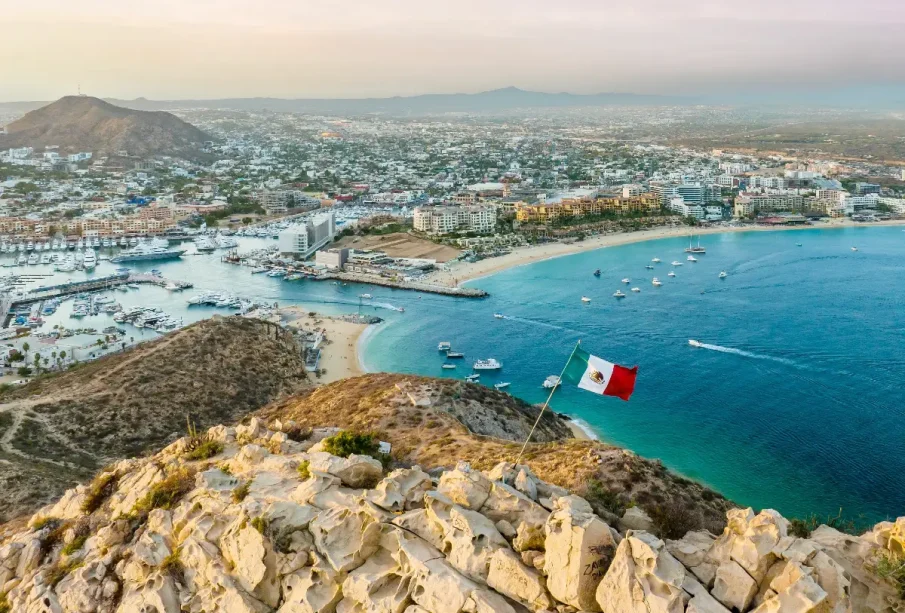 Imagen aérea de Cabo San Lucas