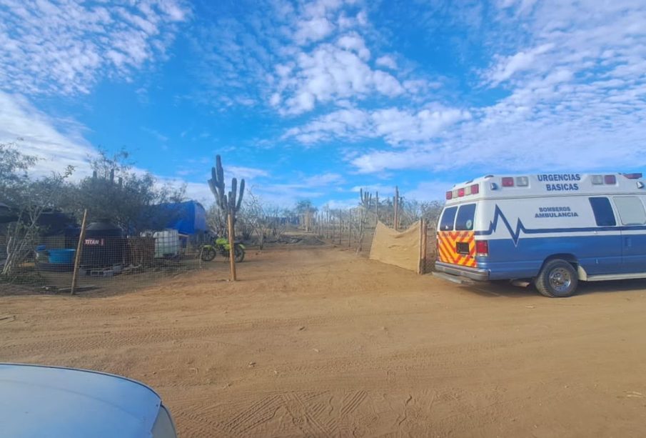 Ambulancia de Bomberos en El Pescadero