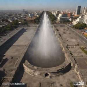 Así será Ciudad de México si se queda sin agua, según IA