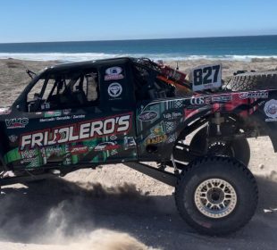 Carro off road del equipo Frijoleros