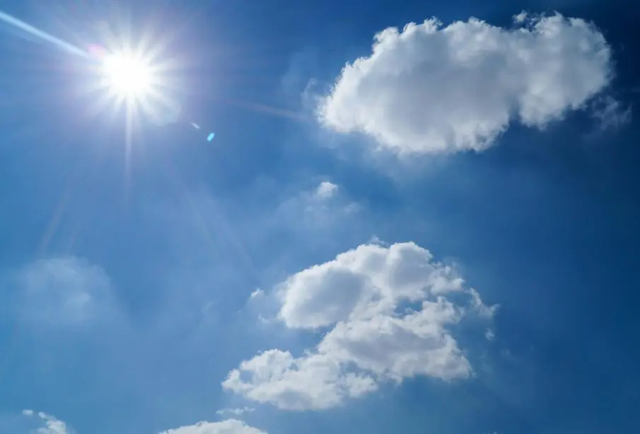 Cielo soleado