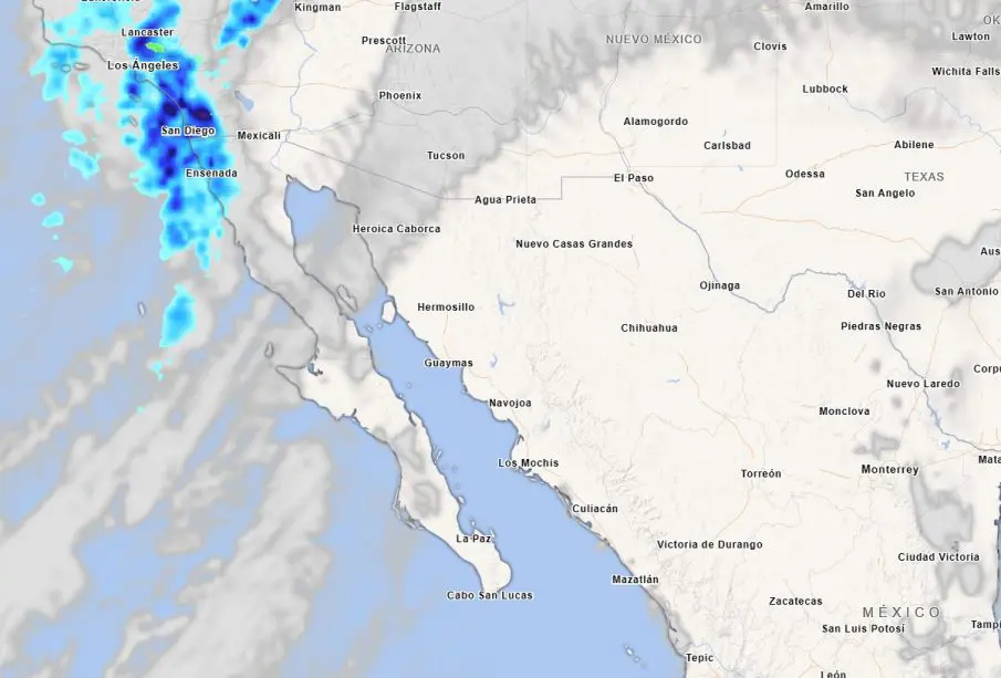 Clima fresco y lluvias para Tijuana miércoles 21