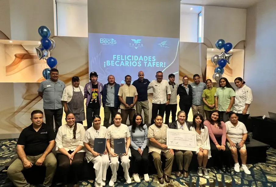 Colaboradores de Tafer becados
