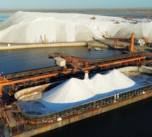 Empresa de sal en Guerrero Negro