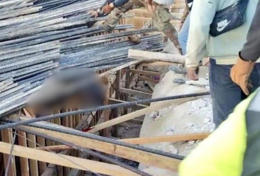 Dos personas lesionadas, tras colapso de estructura del Tren Maya