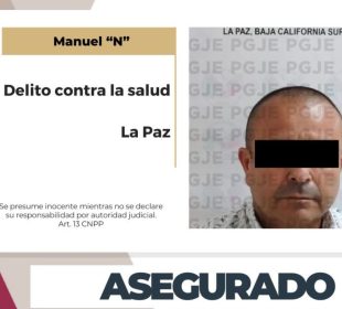 Ficha de detención del coordinador de Eventos Especiales de Gobierno