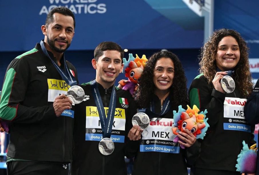 Gaby Agúndez y Aranza Vázquez en Mundial de Doha