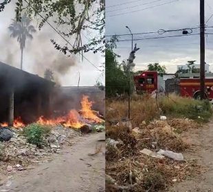 Incendio en Los Olivos