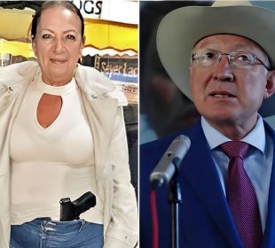 Lucía Trasviña y Ken Salazar