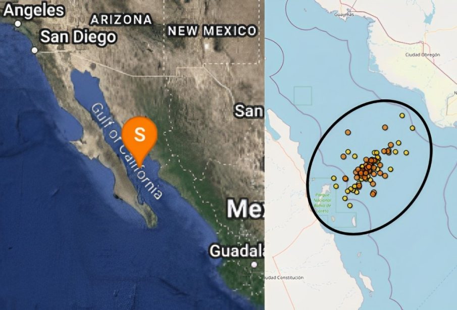 Mapa de Baja California Sur