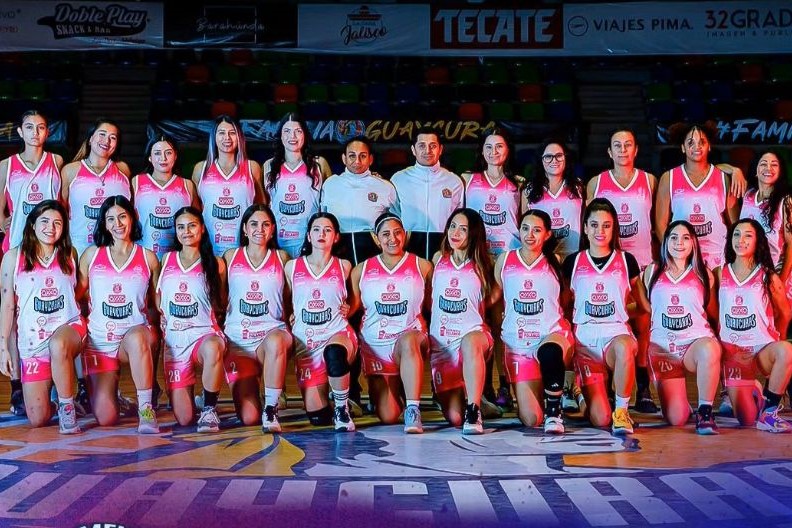 Presentan al equipo femenil de Guaycuras