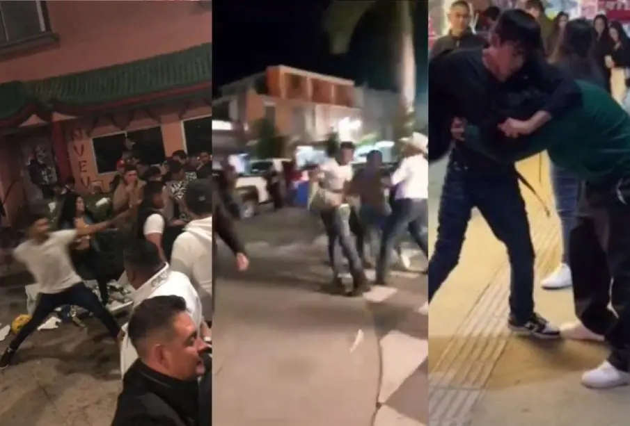 Riñas en el Carnaval de La Paz