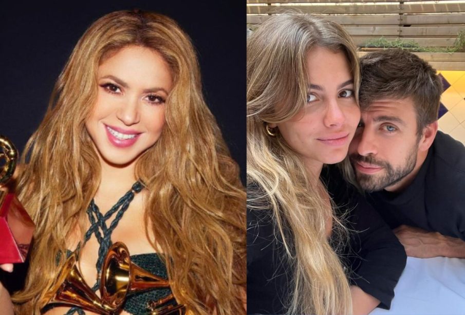 Shakira y Clara Chía