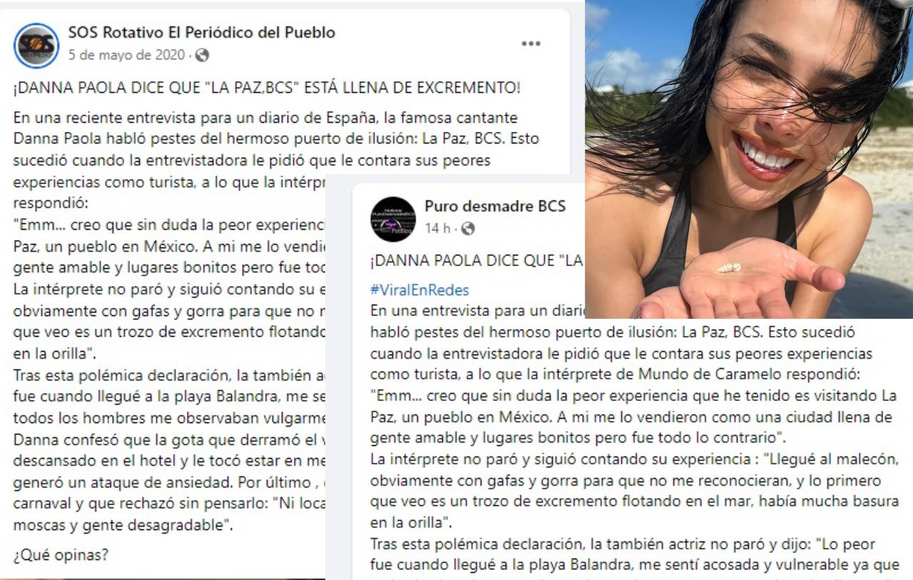 Supuestas declaraciones de Danna contra La Paz