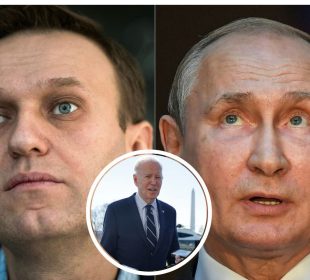 Alexéi Navalny, Putin y Joe Biden