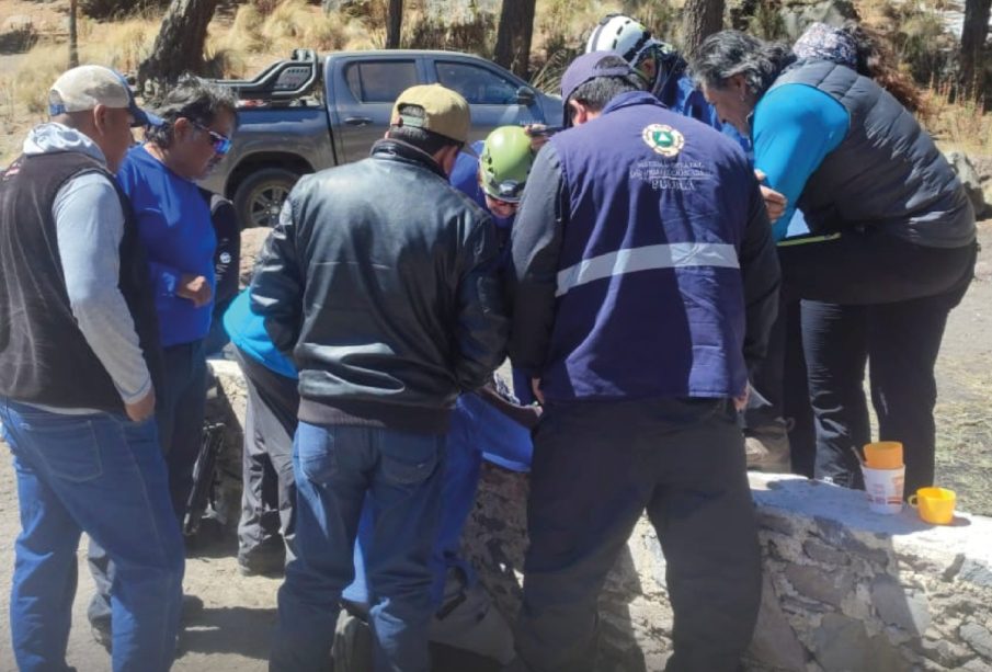 Alpinistas en Pico de Orizaba