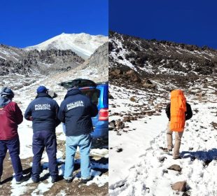 Búsqueda de alpinistas desaparecidos en el Pico de Orizaba